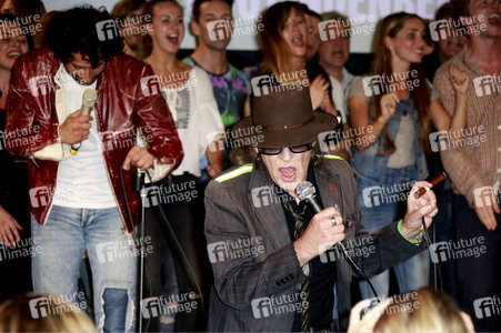 Pressetermin zum Musical 'Hinterm Horizont' in Hamburg