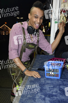 Prince Damien auf dem Oktoberfest in München