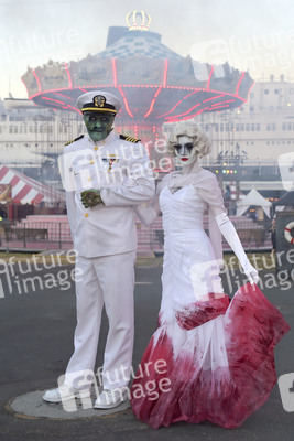 'Queen Mary's Dark Harbor' Preview in Long Beach
