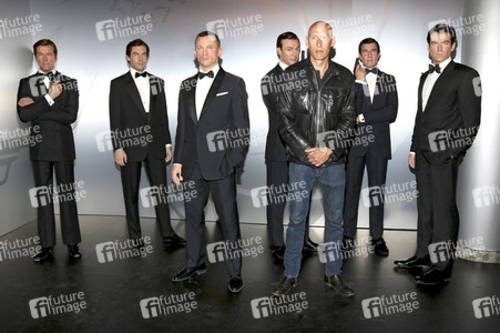 Enthüllung der James Bond Wachsfiguren bei Madame Tussauds Berlin