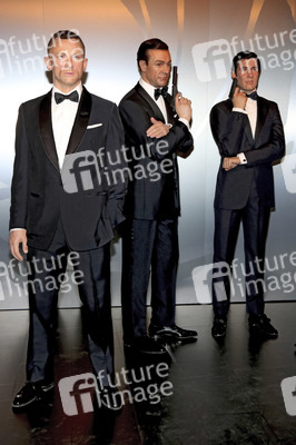 Enthüllung der James Bond Wachsfiguren bei Madame Tussauds Berlin