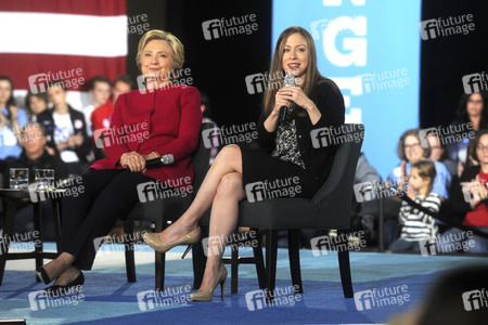 Wahlkampfversanstlatung mit Hillary Clinton in Haverford