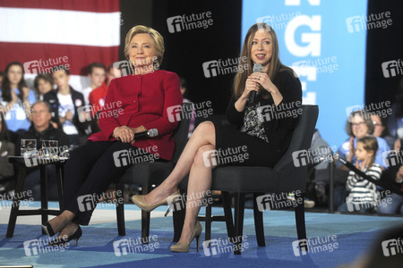 Wahlkampfversanstlatung mit Hillary Clinton in Haverford