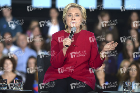 Wahlkampfversanstlatung mit Hillary Clinton in Haverford