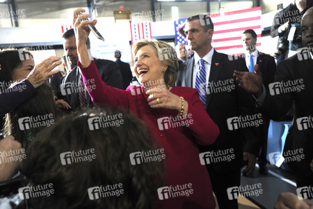Wahlkampfversanstlatung mit Hillary Clinton in Haverford