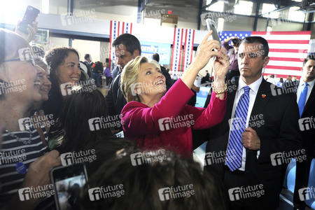Wahlkampfversanstlatung mit Hillary Clinton in Haverford