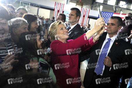 Wahlkampfversanstlatung mit Hillary Clinton in Haverford
