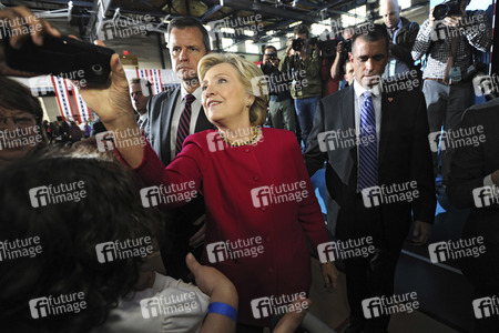 Wahlkampfversanstlatung mit Hillary Clinton in Haverford