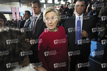 Wahlkampfversanstlatung mit Hillary Clinton in Haverford