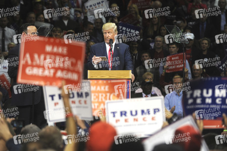 Donald Trump Wahlkampfveranstaltung in Wilkes-Barre