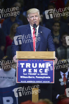 Donald Trump Wahlkampfveranstaltung in Wilkes-Barre