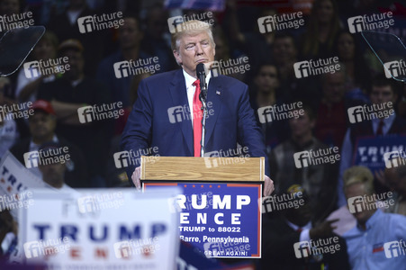 Donald Trump Wahlkampfveranstaltung in Wilkes-Barre