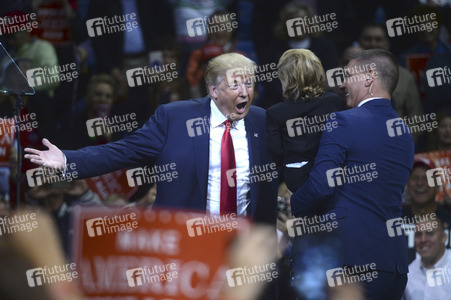 Donald Trump Wahlkampfveranstaltung in Wilkes-Barre
