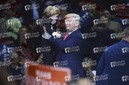 Donald Trump Wahlkampfveranstaltung in Wilkes-Barre