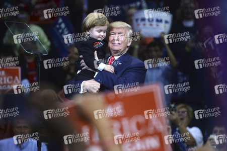 Donald Trump Wahlkampfveranstaltung in Wilkes-Barre