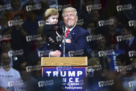 Donald Trump Wahlkampfveranstaltung in Wilkes-Barre
