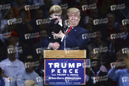 Donald Trump Wahlkampfveranstaltung in Wilkes-Barre