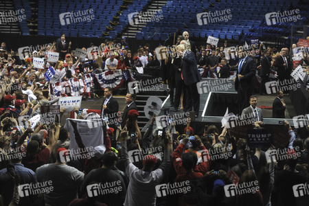 Donald Trump Wahlkampfveranstaltung in Wilkes-Barre