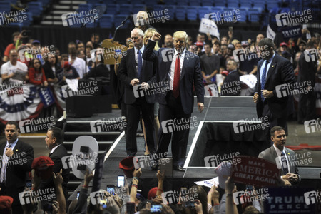 Donald Trump Wahlkampfveranstaltung in Wilkes-Barre