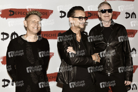 Pressekonferenz von Depeche Mode in Mailand