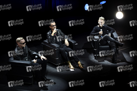 Pressekonferenz von Depeche Mode in Mailand