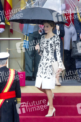 Militäparade zum Nationalfeiertag in Madrid