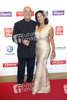 Goldene Bild der Frau 2016 in Hamburg