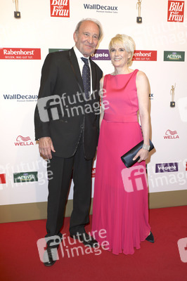 Goldene Bild der Frau 2016 in Hamburg
