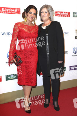 Goldene Bild der Frau 2016 in Hamburg