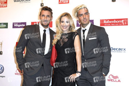 Goldene Bild der Frau 2016 in Hamburg