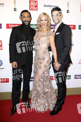 Goldene Bild der Frau 2016 in Hamburg
