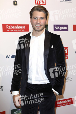 Goldene Bild der Frau 2016 in Hamburg
