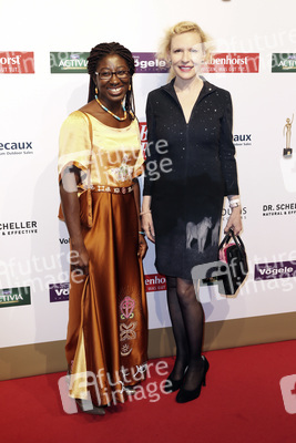 Goldene Bild der Frau 2016 in Hamburg