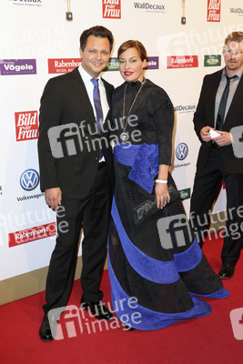 Goldene Bild der Frau 2016 in Hamburg