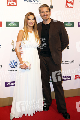 Goldene Bild der Frau 2016 in Hamburg