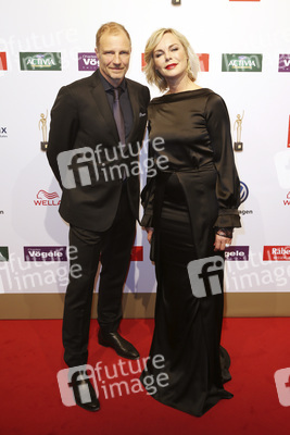 Goldene Bild der Frau 2016 in Hamburg