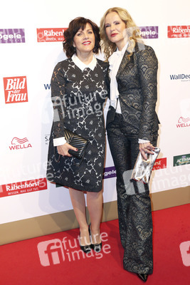 Goldene Bild der Frau 2016 in Hamburg