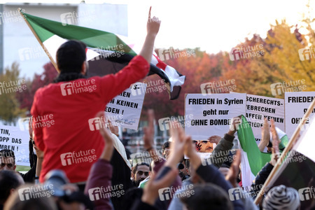 Demo gegen Putin in Berlin