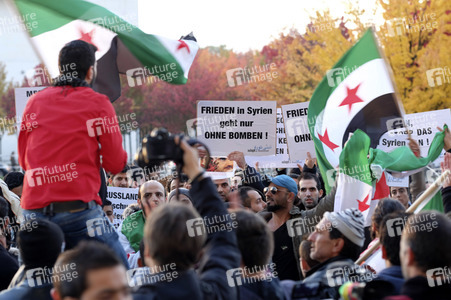 Demo gegen Putin in Berlin