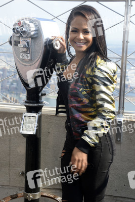 Photocall mit Christina Milian in New York