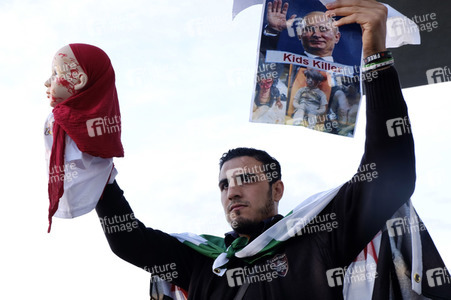 Demo gegen Putin in Berlin