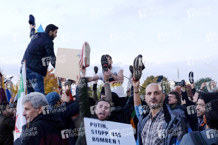 Demo gegen Putin in Berlin