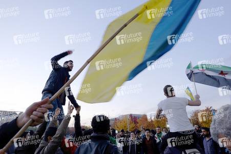 Demo gegen Putin in Berlin