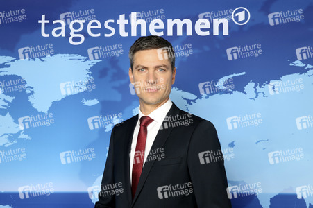 Pressetermin 'Tagesthemen' in Hamburg