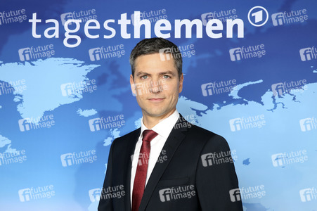 Pressetermin 'Tagesthemen' in Hamburg
