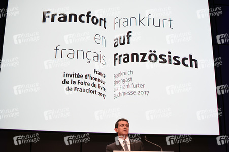 Ehrengast Frankreich Pressekonferenz auf der Frankfurter Buchmesse 2016