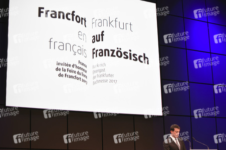 Ehrengast Frankreich Pressekonferenz auf der Frankfurter Buchmesse 2016