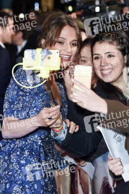 Filmpremiere 'The Light Between Oceans' in London