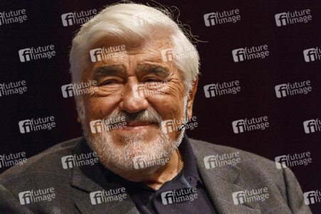 Tamara Dietl und Mario Adorf auf der lit.Cologne in Köln