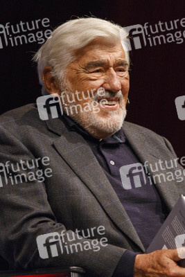 Tamara Dietl und Mario Adorf auf der lit.Cologne in Köln